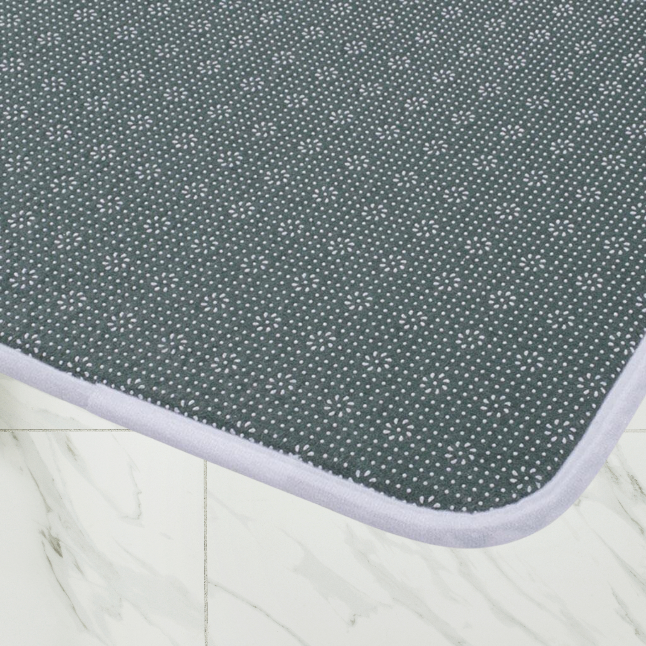 Bloody Footprint Bath Mat