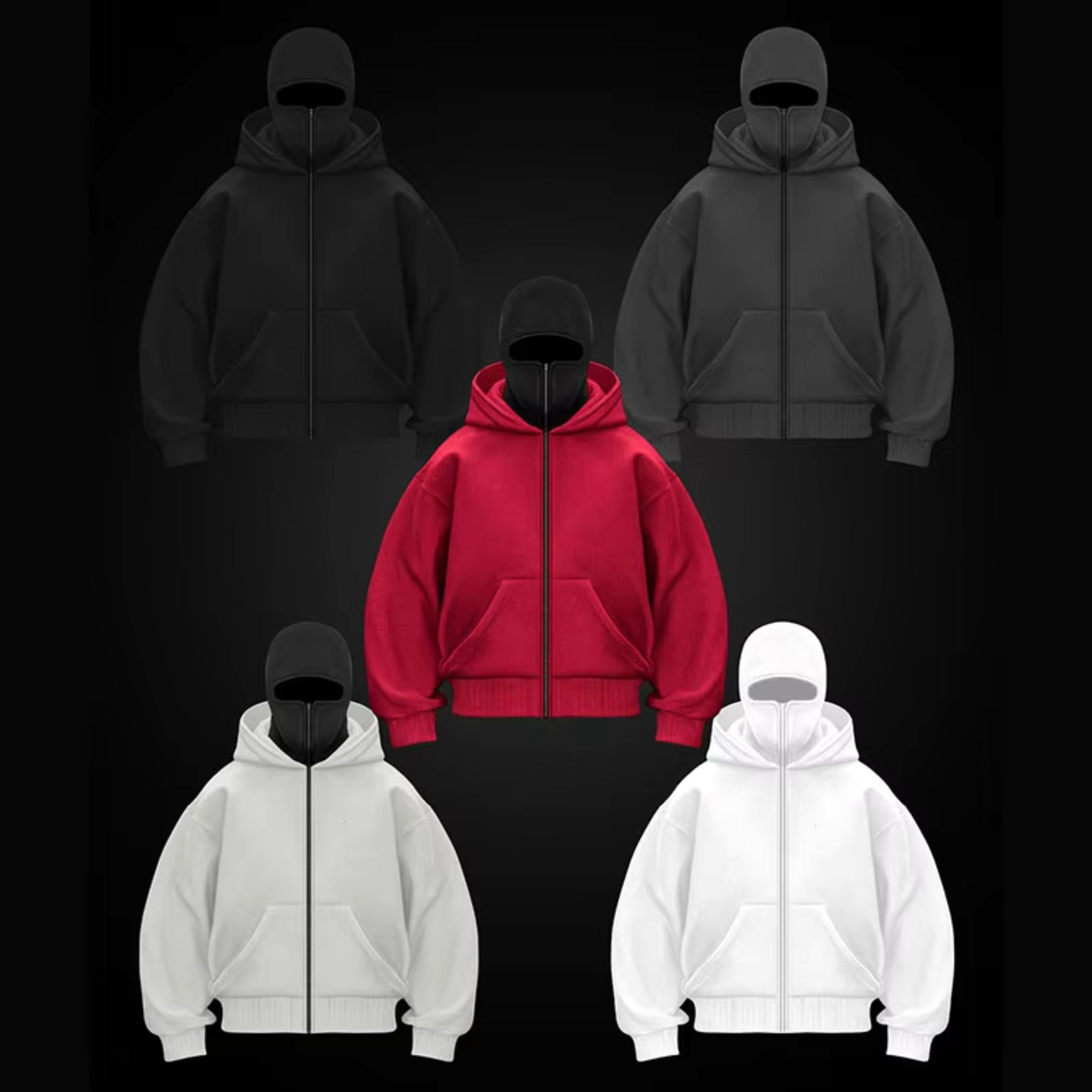 Balaclava Hoodie Jacket